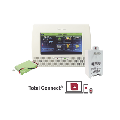 Sistema de Alarma inalambrico con pantalla Touch de 7" WiFi Automatizacion con Z-Wave