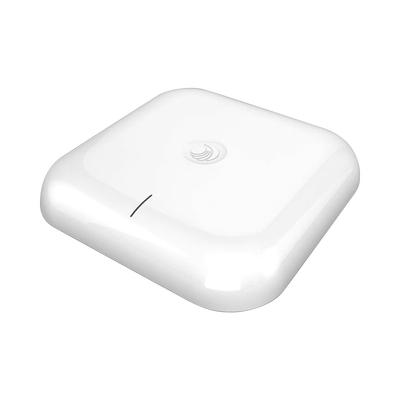 Punto de Acceso Empresarial XV3-8 Wi-Fi 6 para Interior / 5 Radios Definidos por Software (SDR) / Hasta 1 024 Clientes / Gestión desde la Nube cnMaestro / Montaje en Techo o Plafón