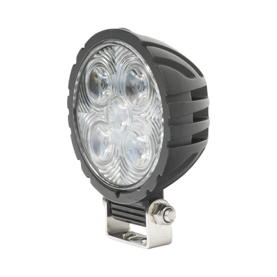 Lámpara de trabajo de 5 LED haz de inundación redondo 800 Lumenes 12-24 Vcc