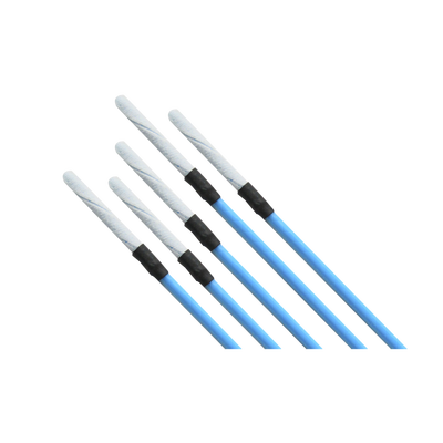 Hisopos para limpieza de puertos de fibra óptica 2.5 mm para adaptadores SC ST y FC 100 piezas