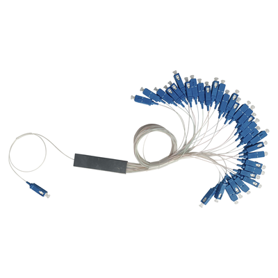 Splitter (Divisor Óptico) tipo PLC 1x32 conectores SC/UPC
