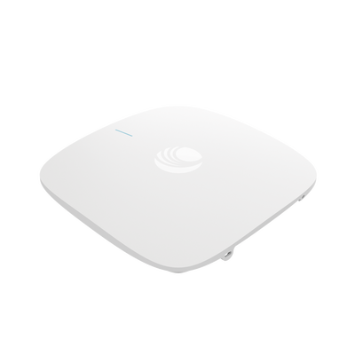 Access Point cnPilot XE3-4 WiFi 6/6E 802.11ax (2.4 5 y 6 GHz) 3 radios definidos por software (SDR) MU-MIMO 4x4 Políticas de control de aplicaciones hasta 1 500 clientes gestión desde la nube hasta 6.6 Gbps.