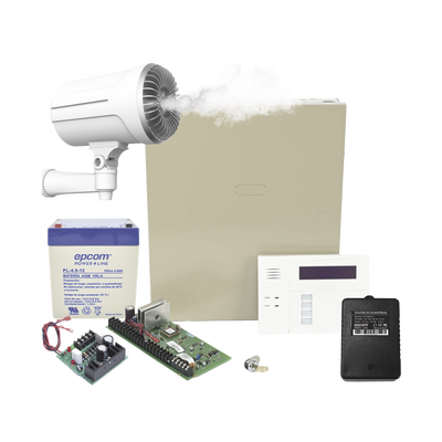 Kit de Panel de Alarma VISTA48LA con Generador de Niebla SF501P / Todo incluido