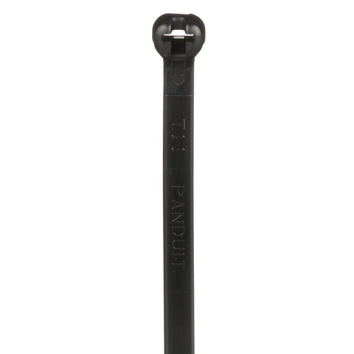 Cincho de Nylon 6.6 Dome-Top® Con Lengüeta de Bloqueo de Acero Inoxidable 203 mm largo x 4.7mm ancho Color Negro Exterior Resistente a Rayos UV Paquete de 1000pz