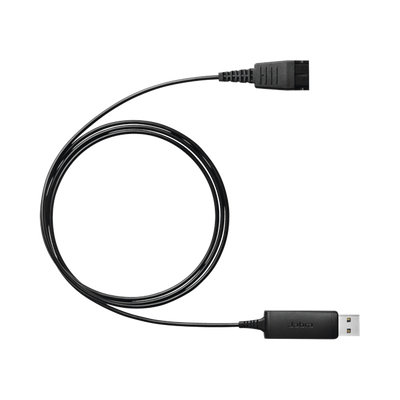 Jabra Link 230 adaptador USB a QD para diademas BIZ1500 BIZ2300 y BIZ2400 (230-09)