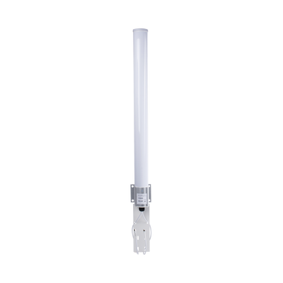 Antena Omnidireccional en 2.4 GHz Rango de Frecuencias (2.3 - 2.5 GHz) Ganancia de 10 dBi Doble Polaridad MIMO 2x2 Incluye Jumpers