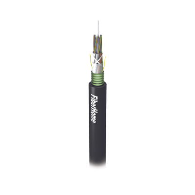 Kilómetro de Fibra Óptica para Exterior G.652D Armada Monomodo de 6 Hilos Loose Tube Forro Negro (Para Instalación en Ducto/Subterráneo)