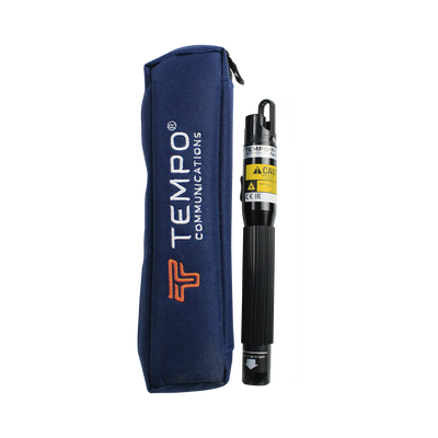 Localizador Visual de Fallos (VFL) para fibra óptica con entrada universal de 2.5 mm hasta 7 Km de distancia