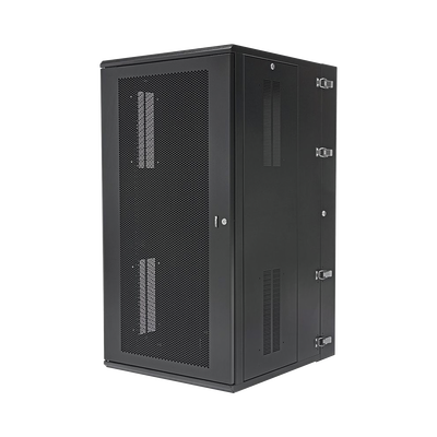 Gabinete PanZone de Montaje en Pared de 19in Puerta Ventilada 26 UR 762mm de Profundidad Color Negro