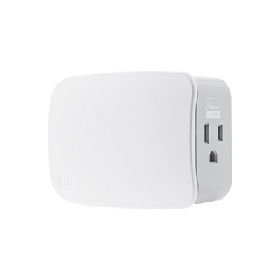 (ZWAVE) Plug-In On/off señal inalambrica Z-WAVE para Tomacorriente convencional compatible con HUB HC7 C8 panel L5210 L7000 Total Connect y Alarm.com