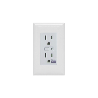 (ZWAVE) Tomacorriente con señal inalambrica Z-WAVE compatible con HUB HC7 C8 puede ser un panel de alarma L5210 L7000 con Total Connect y Alarm.Com