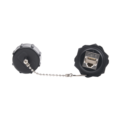 Jack Industrial RJ45 Categoría 6 Blindado IP67 (Waterproof)