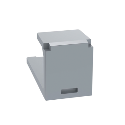 Módulo de tapa ciega (Inserto Ciego) Mini-Com Color Gris 1 Pieza