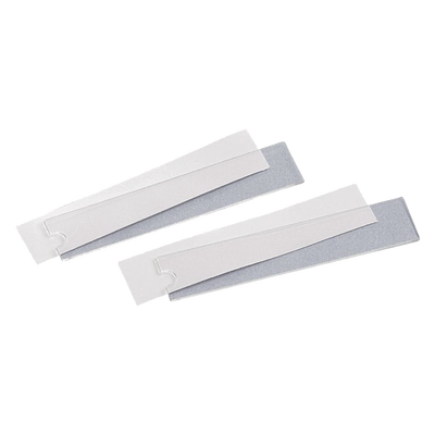 Kit de 50 Etiquetas y 50 Cubiertas para Uso con Placas de Pared Mini-Com® Ejecutivas o Clásicas con Espacio para Etiqueta