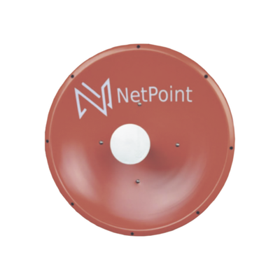 Antena altamente Direccional / 4 ft / 4.9-6.4 GHz / Diseñada para ambientes salinos / Ganancia 37 dBi / SLANT de 45 ° y 90 ° / Incluye radomo jumper y montaje de acero inoxidable.
