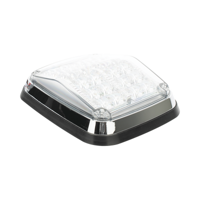 Luz de advertencia de 8 X 6" Color Claro SAE IP67 Ideal para Ambulancias