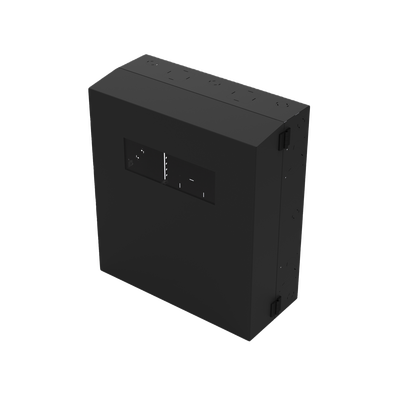 Gabinete de Pared con Rack Horizontal de 6 UR con Ventanilla de Inspección Se envía el Gabinete Armado.