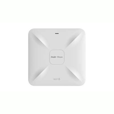 Punto de Acceso Mesh Wi-Fi 6 para Interior se Instala en Techo o Pared hasta 512 Usuarios y 3.2 Gbps Doble Banda 802.11ax MU-MIMO 4x4