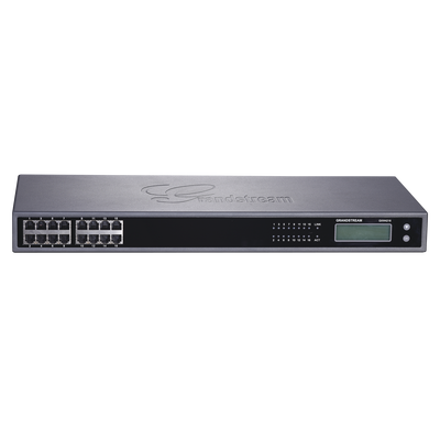 Gateway VoIP GrandStream ATA de 16 puertos FXS + 1 puerto TELCO de 50 pins p/montaje en rack