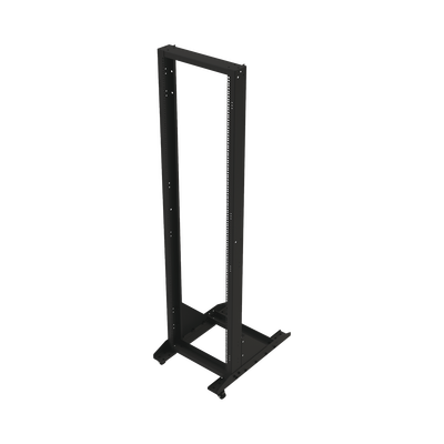 Rack Móvil de Acero de 2 Postes 45 UR Incluye 4 Ruedas Uso Rudo.