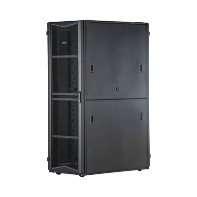 Gabinete FlexFusion para Centros de Datos 45 UR 600 mm de Ancho 1070 mm de Profundidad Fabricado en Acero Color Negro