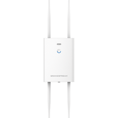 Punto de acceso para exterior Wi-Fi 6 802.11 ax 3.55 Gbps MU-MIMO 4x4:4 con administración desde la nube gratuita o stand-alone.