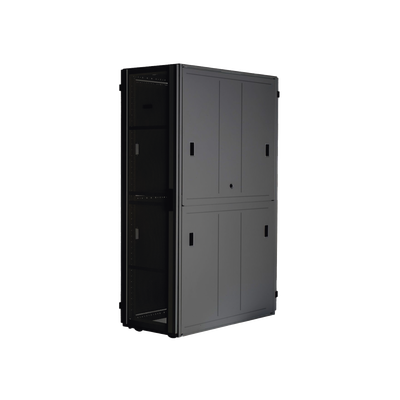 Gabinete FlexFusion™ XGL (Light) para Centros de Datos 42 UR 600 mm de Ancho 1070 mm de Profundidad Fabricado en Acero Color Negro
