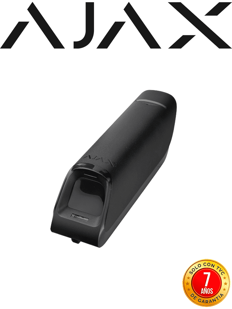 AJAX MotionProtect Curtain B - Detector de movimiento de ángulo estrecho para uso en interiores. Color Negro (28300.36.BL3)