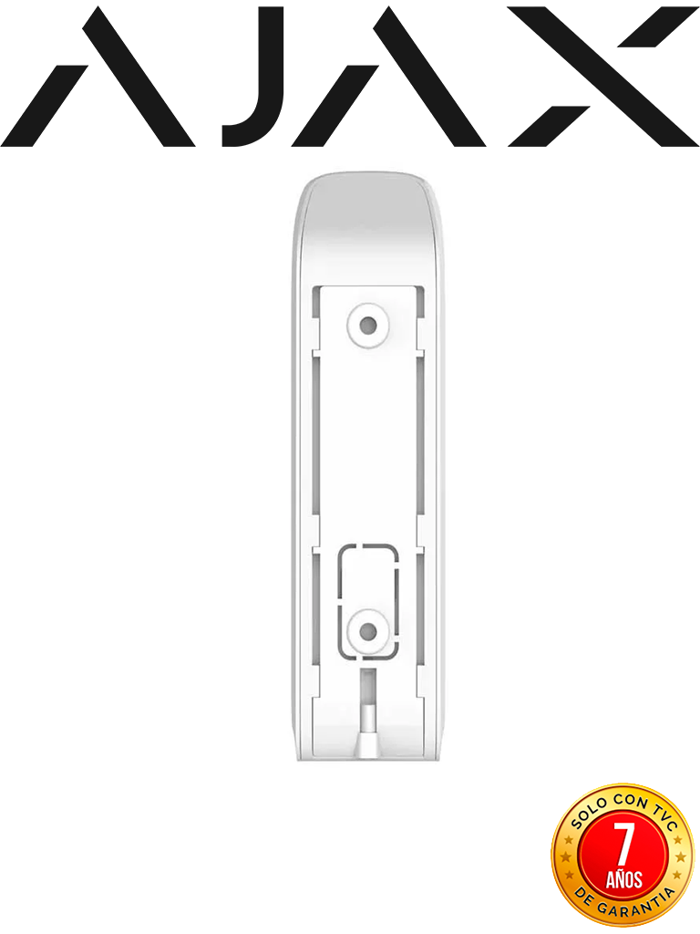 AJAX MotionProtect Curtain W - Detector de movimiento de ángulo estrecho para uso en interiores. Color Blanco (28301.36.WH3)