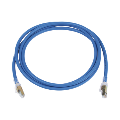 Patch Cord Z-MAX Cat6A UTP CM/LS0H 7ft Color Azul