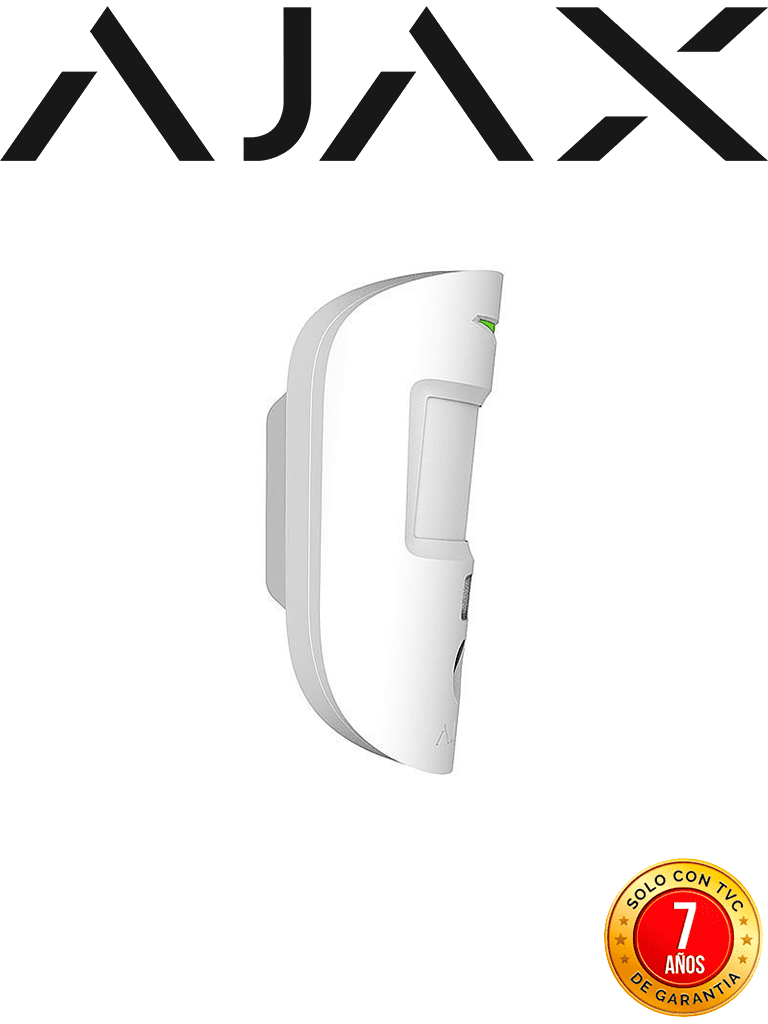 AJAX MotionCam W - Detector de movimiento con Verificación fotográfica. Color Blanco (27383.23.WH3)