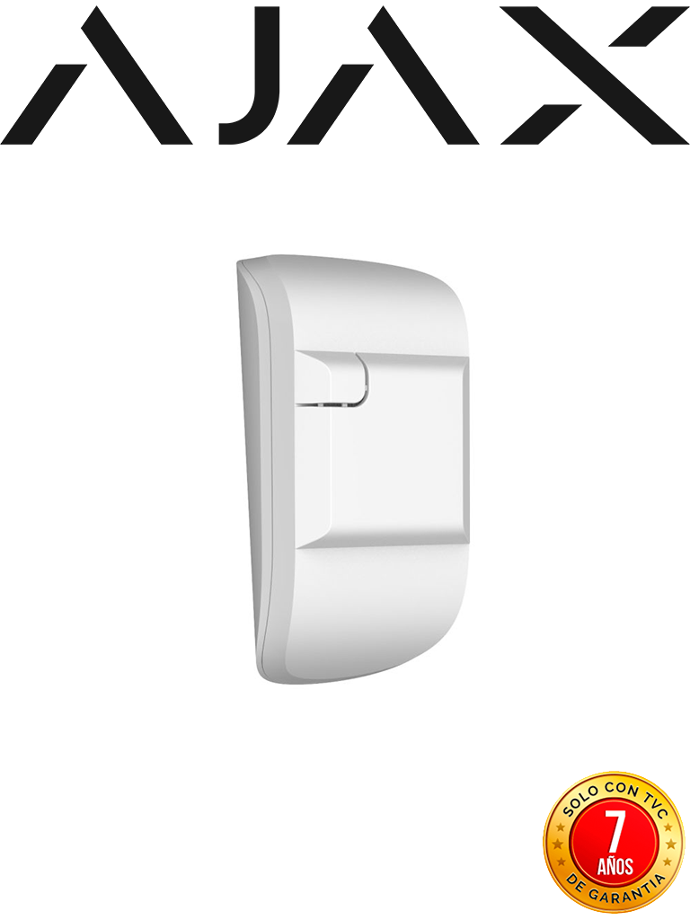 AJAX MotionCam W - Detector de movimiento con Verificación fotográfica. Color Blanco (27383.23.WH3)