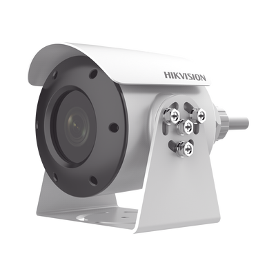Bala IP 4 Megapixel / Antiexplosión / Lente 6 mm / H.265+ / 30 mts IR / WDR 120 dB / PoE / IP68 / Entrada-Salida audio y alarma