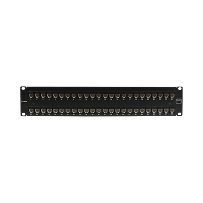 Patch Panel UltraMAX. UTP Precargado con Jacks Cat6 48 Puertos Plano 2U