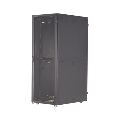 Gabinete Net-Verse para Centros de Datos 42UR 600mm de Ancho 1000mm de Profundidad Fabricado en Acero Color Negro