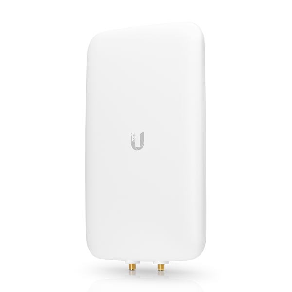 Kit UniFi Mesh AC con Antena Sectorial: Access Point para exteriores con doble banda 802.11ac MIMO 2x2 potencia de 20 dBm hasta 1167 Mbps. Incluye Inyector PoE y antena de 90 grados a 10dBi en 2.4GHz y antena de 45 grados a 15dBi en 5GHz.