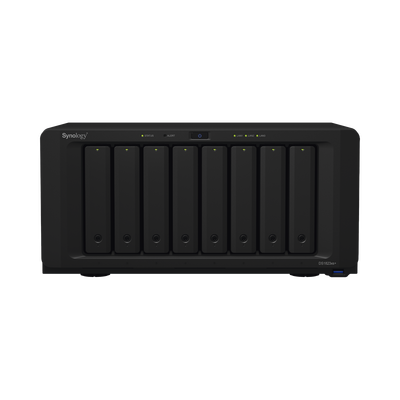 Servidor de Almacenamiento NAS Synology DiskStation DS1823xs+ | 8 Bahías | 144 TB Bruto | Expansión hasta 324 TB | 10GbE | RAID F1 0 1 5 6 10 | Caché SSD.