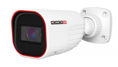 Cámara Bala IP H.265 Marca Provision (I4-340IPE-36) Cámara Bala IP Resolución 4 MP Analytics DDA + FACE DETECTION Lente fijo 3.6 mm (80.6°)