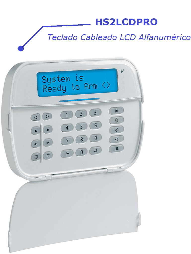 DSC Pro Basic - Paquete Pro 32 zonas con comunicador IP integrado/ Panel HS3032/ Teclado HS2LCDPRO