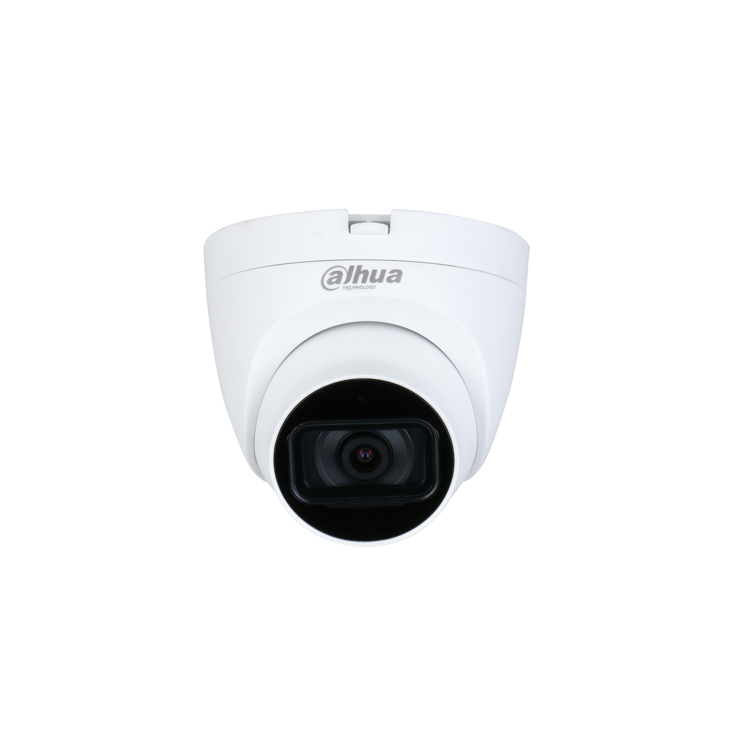 DAHUA HAC-HDW1500TLQN-A - Cámara Domo de 5 MP con micrófono integrado y lente de 2.8 mm. Ofrece iluminación IR hasta 30 metros tecnología Starlight y es resistente al agua con clasificación IP67. Compatible con CVI CVBS AHD y TVI