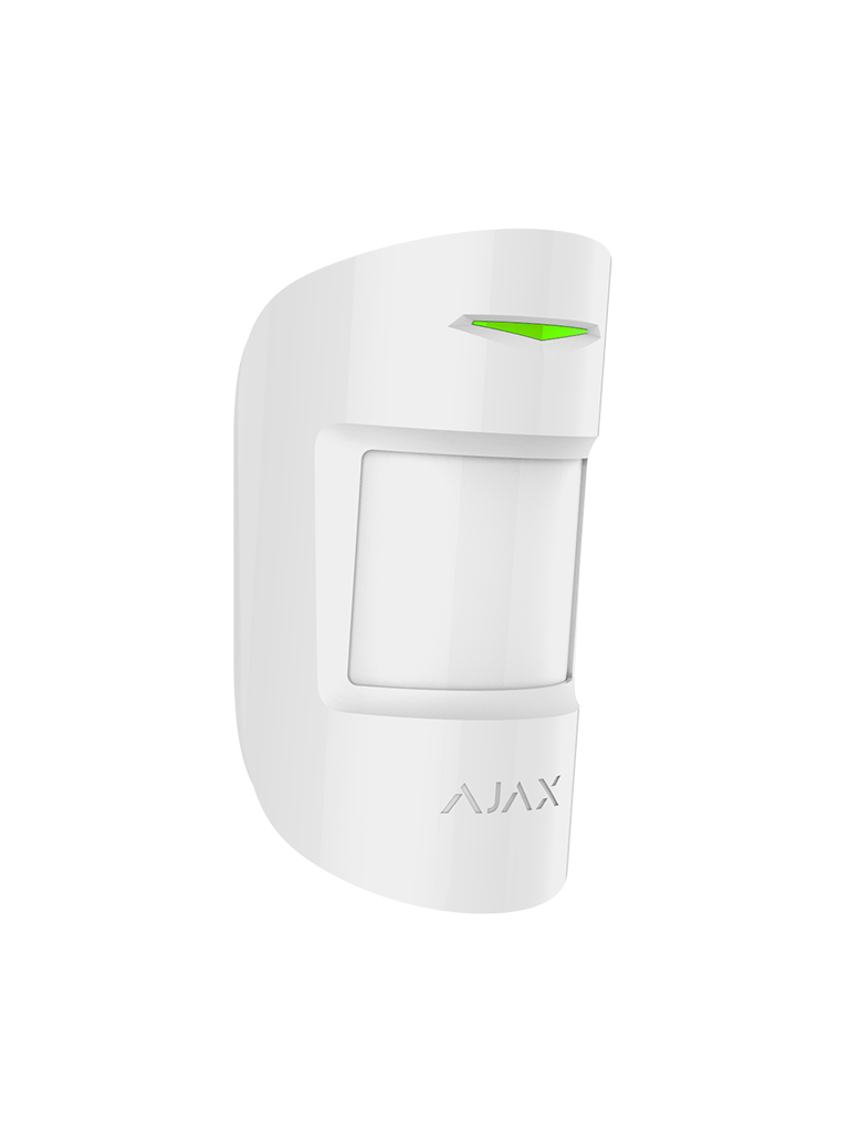 AJAX KIT RESIDENCIAL - Panel de alarma Hub2Plus conexión Ethernet / WiFi / LTE APP “AJAX PRO” iOS y Android 1 sensor de movimiento 2 detectores para puerta o ventana 1 control remoto y una sirena interior inalámbrica color Blanco