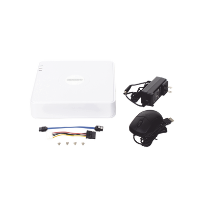 DVR 8 Canales TurboHD + 2 Canales IP / 2 Megapixel (1080p) Lite / Acusense Lite (Evita Falsas Alarmas) / Audio por Coaxitron / 1 Bahía de Disco Duro / H.265+ / Salida de Vídeo Full HD