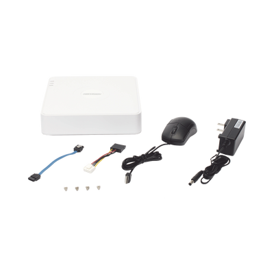 DVR 4 Canales TurboHD + 1 Canal IP / 2 Megapixel (1080p) Lite / Acusense Lite (Evita Falsas Alarmas) / Audio por Coaxitron / 1 Bahia de Disco Duro / H.265+ / Salida de Vídeo Full HD