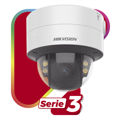 Domo IP 4 Megapixel / Imagen a Color 24/7 / Lente 2.8 - 12 mm / Luz Blanca 40 mts / WDR 130 dB / Exterior IP67 / IK10 / Captura Facial / Videoanaliticos / AcuSense