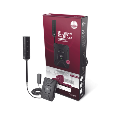 Kit amplificador de señal celular 4G-X OTR | Especial para Tractocamión y Vehículos Pesados | Opera con Todos los Carriers y Soporta 4G LTE y 3G