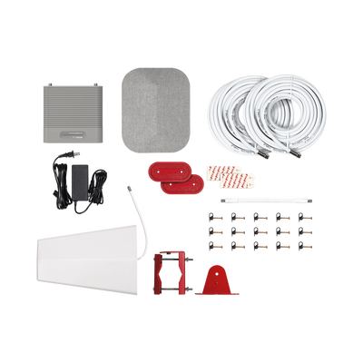 KIT Amplificador de Señal Celular HOME MULTIROOM | Mejora la Señal Celular de todos los Operadores | Cubre áreas de hasta 900 m²