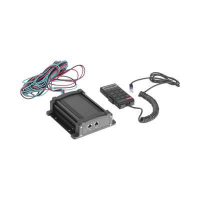 Sirena Vehicular de 100W de Potencia Con Controlador Unimando Micrófono Control de Tonos y Patrones de destello de Barras de Luces Serie X67 / X75