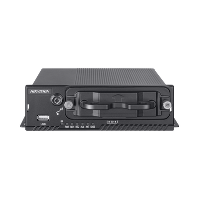 DVR Móvil 1080P / 4 Canales TURBO + 4 Canales IP / Soporta 4G / WiFi / GPS / Soporta HDD / Entrada y Salida de Alarmas / Salida de Vídeo