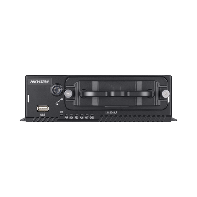 DVR Móvil 1080P / 4 Canales TURBO + 4 Canales IP / Soporta 4G / WiFi / GPS / Soporta HDD / Entrada y Salida de Alarmas / Salida de Vídeo