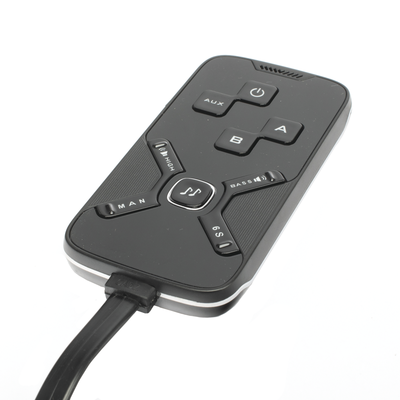 Sirena Vehicular de 100W de Potencia Con Controlador Unimando Para Tonos 2 Salidas Auxiliares y Microfono